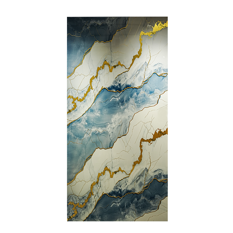 Elegant Frosted Marbled UV Panel for Modern Interior Surfaces​