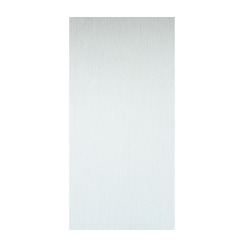 Sleek Modern Light Gray PVC Wood Veneer Panel for Contemporary Interiors​