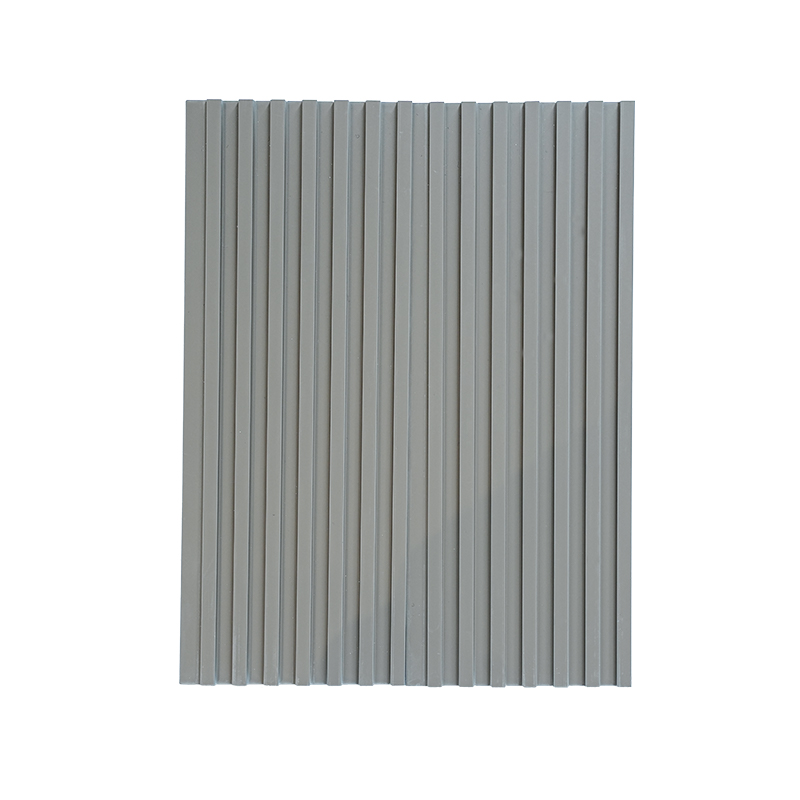 Contemporary Ribbed WPC Panel for Seamless Wall Coverings