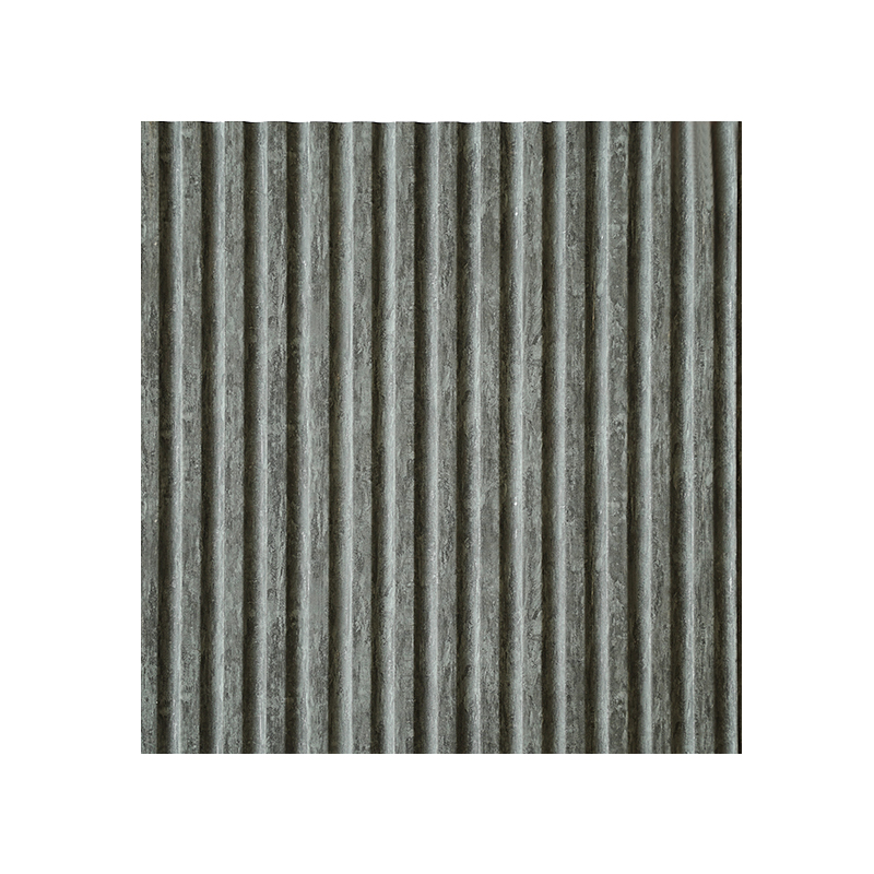 Vintage Textured Corrugated PS Wall Panel for Vintage Interiors