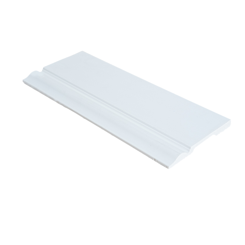Streamlined Contemporary Smooth White PS Skirting for Modern Interiors​