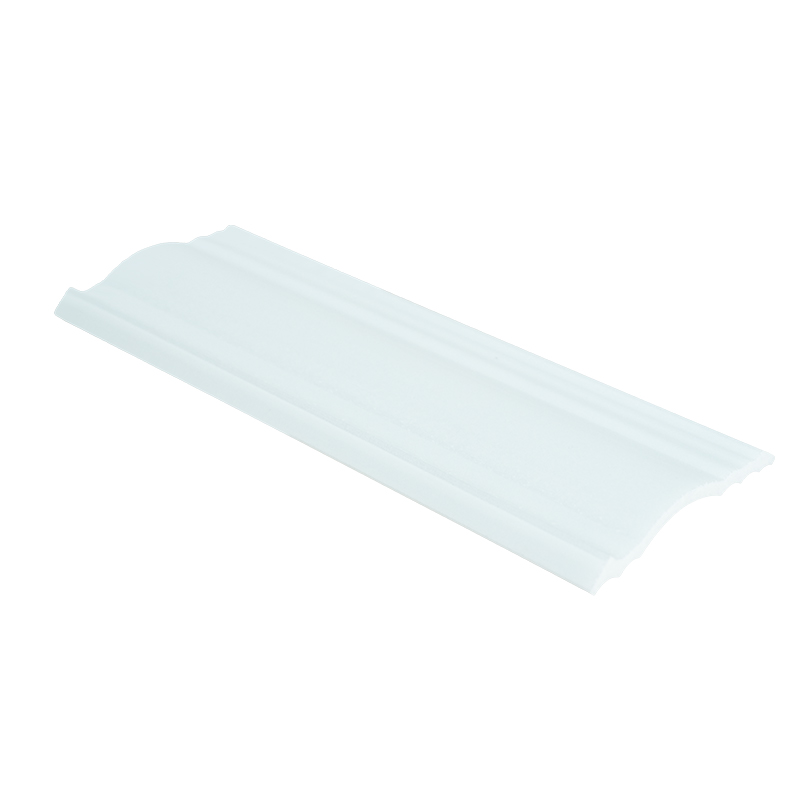 Modern White PS Skirting for Sophisticated Wall Protection