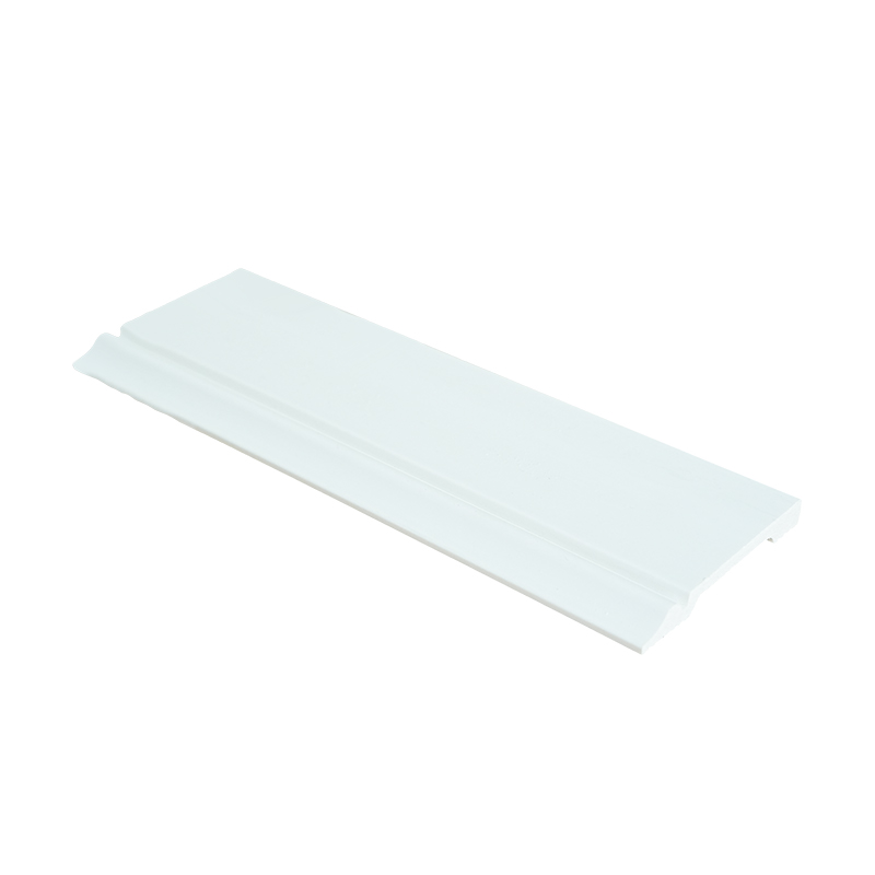 Chic White PS Skirting for Modern Home Interiors