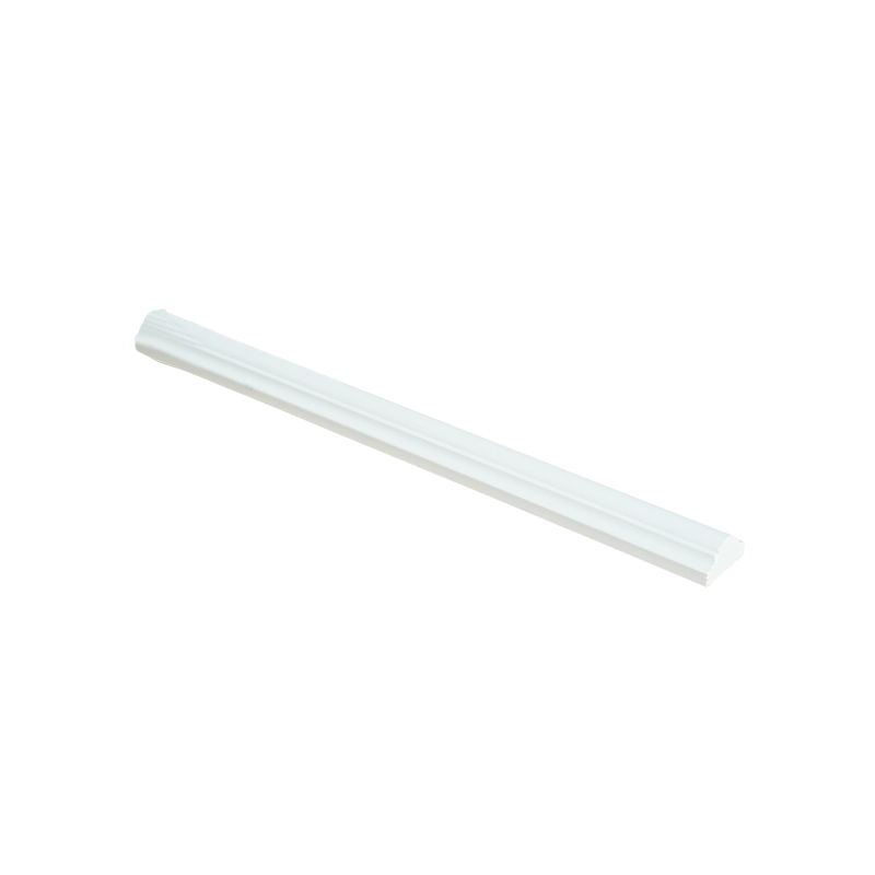 Sleek Contemporary White PS Skirting for Modern Interiors