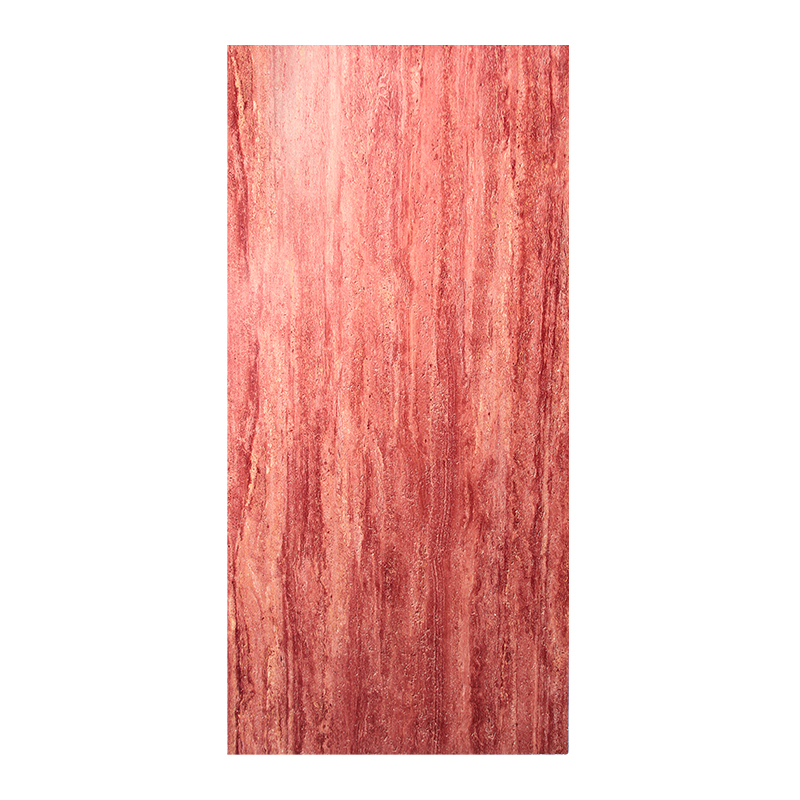 Rustic-Chic Red Travertino Romano for Statement Wall Cladding
