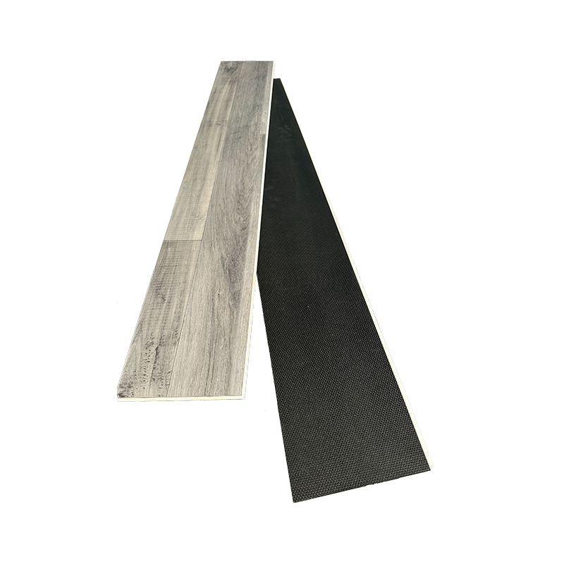 Sleek Gray Wood-look SPC Flooring for Simple Spaces