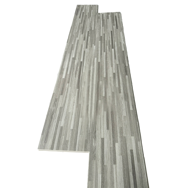 Versatile Sleek Modern Light Gray Wooden SPC Click Flooring